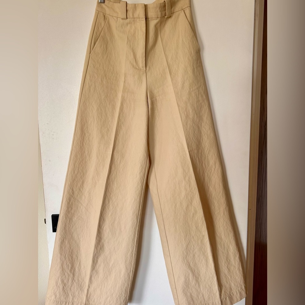 Sessun Women's Cream Wide-Leg Pants